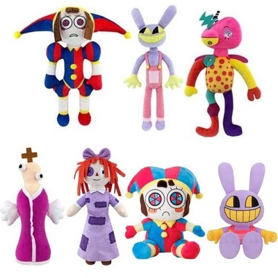 The Amazing Digital Circus Pomni Jax Plush Cartoon Figure Toys