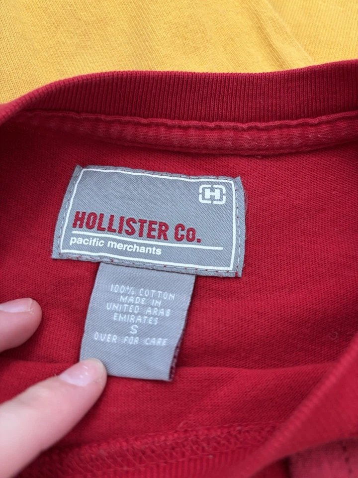 Camisetas de hombre vintage años 90, polo LOTE 3 Adidas, Hollister, Abercrombie pequeñas XL Foto 3 de 4