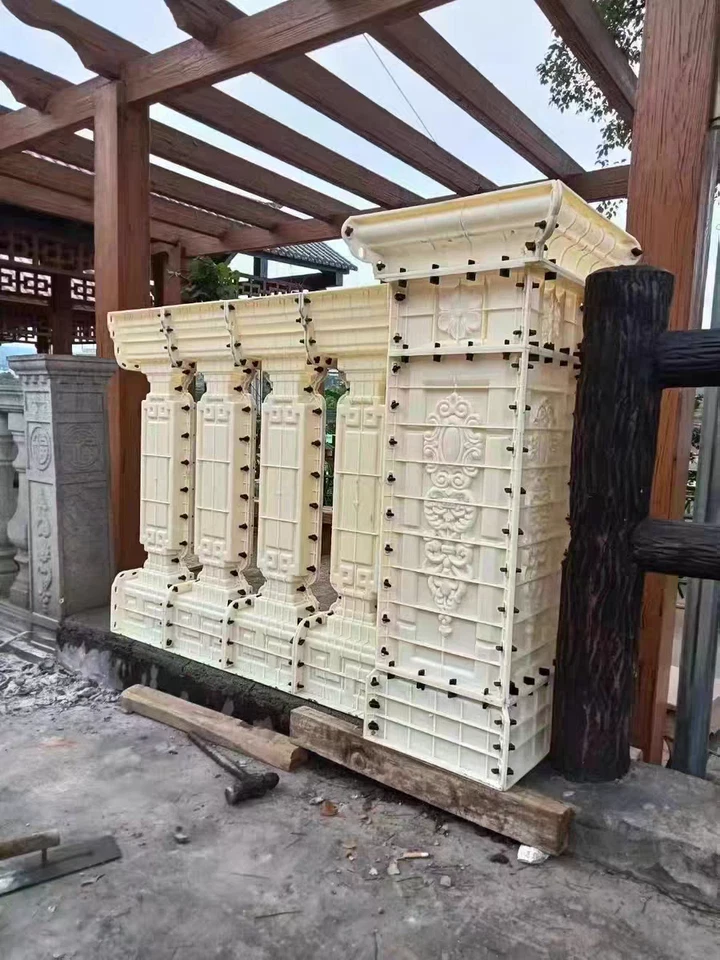 Roman Column Railing Mold 90cm Villa Balcony Guardrail Cast-in-Place Cement Colu - Image 4 of 4