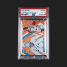 2023-24 Panini Phoenix - Calligraphy Shai Gilgeous-Alexander #CG-29 Orange /35