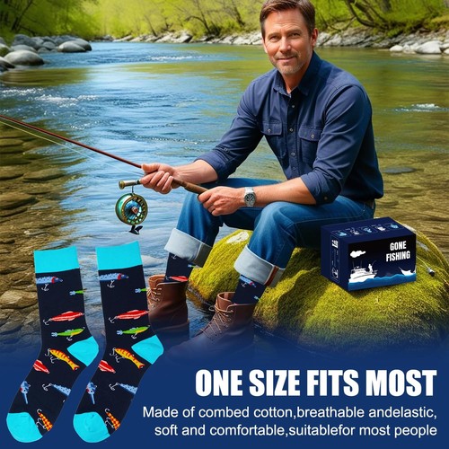 Larchio Easter Basket Stuffer Essentials for Adult Teen Boys Easter Fishing - Picture 5 of 7