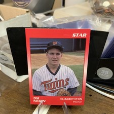 Tarjeta de béisbol 1989 Star Minor League Tim Nedin #152 Elizabethton Twins