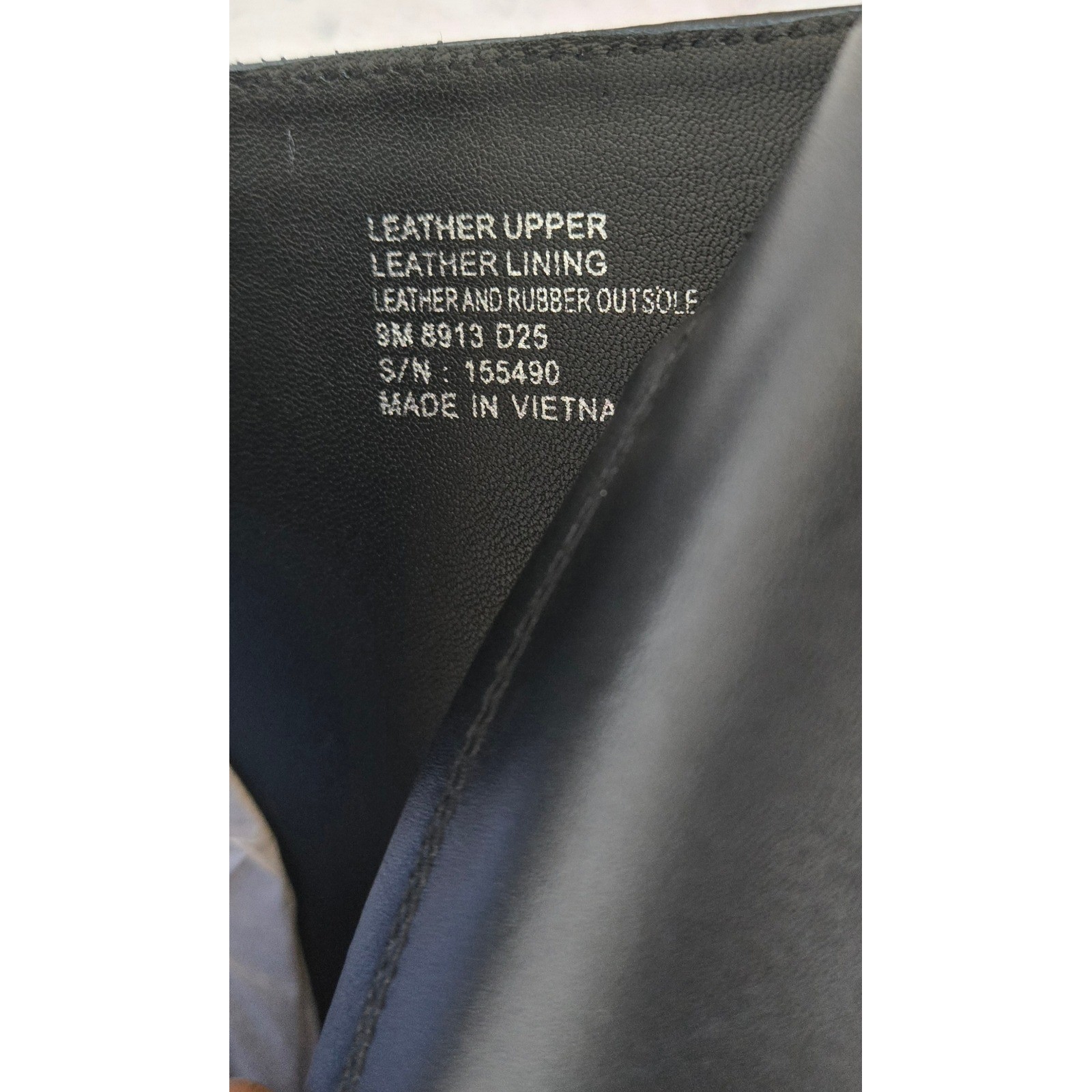 Tory Burch Black Leather Square Toe Ankle Bootie Block Heel 8913 D25 Size 8M thumbnail 7