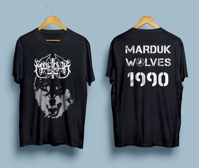 Marduk   Marduk Wolves 1990 T-Shirt All Size For Fan