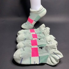 Bombas Women's Ankle Socks 4 Pair Pack Mint Pink Green Size S M L Multi Size