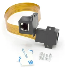 Ethernet Jumper Cable Cat5 - Cat6 Connectors - Extension Adapter Thin Flat Wire