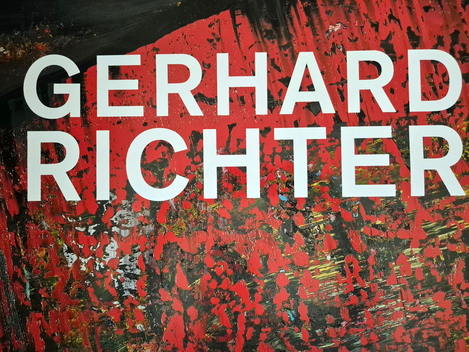 🟦 Gerhard Richter – Affiche Originale exposition– Fondation Vuitton Paris- 2025 image 3