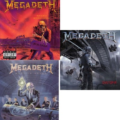 Megadeth - Peace Sells But Who's Buying & Rust In Peace & [New LP Vinyl Bundle]