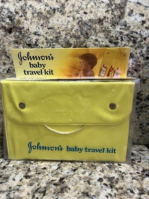 Vintage Johnsons baby travel kit 