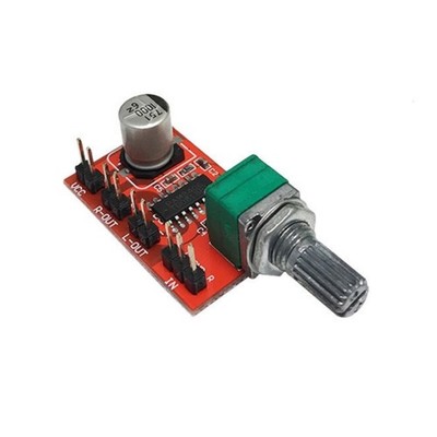 Small Speaker Amplifier Board, 5Wx2 Stereo Amplifier Module for DIY Sound