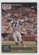 1991 Pro Set 1990 Replay Boomer Esiason Jim Everett Bengals Lower #327 te2