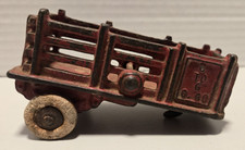 Vintage Cast Iron Coast to Coast Stake TRAILER ONLY Red Original - FREE SHIPPING