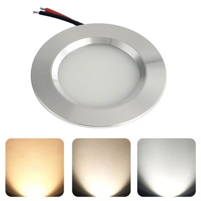 Runde Schrankleuchte LED Einbaustrahler für Innenbeleuchtung Unterputz Design
