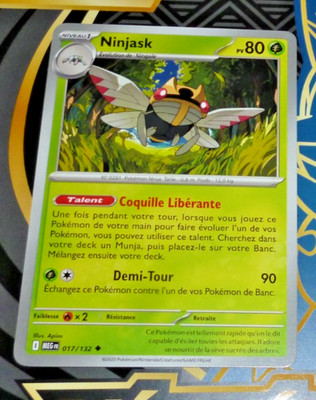 POKEMON MEGA EVOLUTION KARTE KARTE 017/132 MEG ME01 FR NM 2025