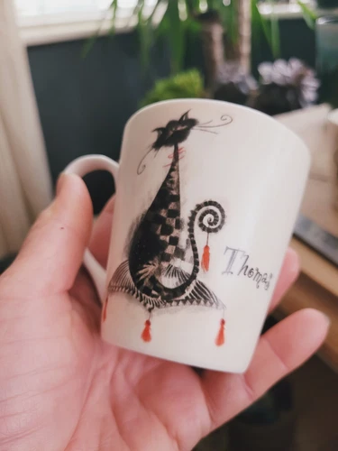 Pimpinela x2 8 x 8 cm Tazas 8090 Catitudes Marilyn Robertson 143g - Imagen 4 de 19
