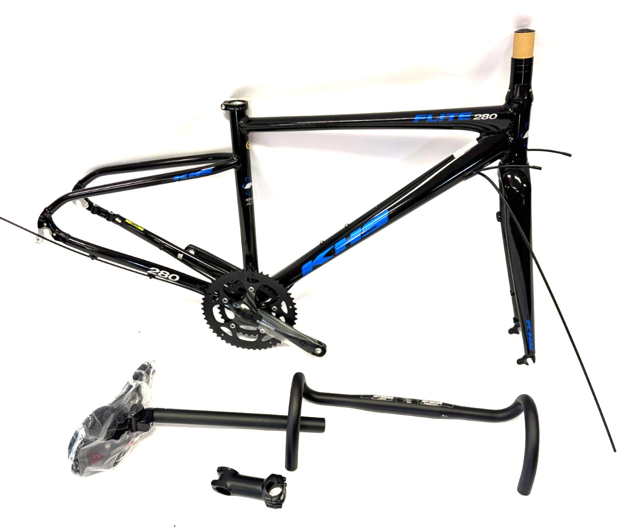 KHS Flight 280 XS 49cm Road Bike Alloy Frame / Carbon Fork, 