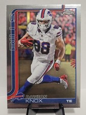 2025 Topps Chrome Football Dawson Knox #33 Buffalo Bills
