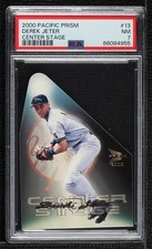 2000 Pacific Prism Center Stage Die-Cuts Derek Jeter #13 PSA 7 HOF 07qw