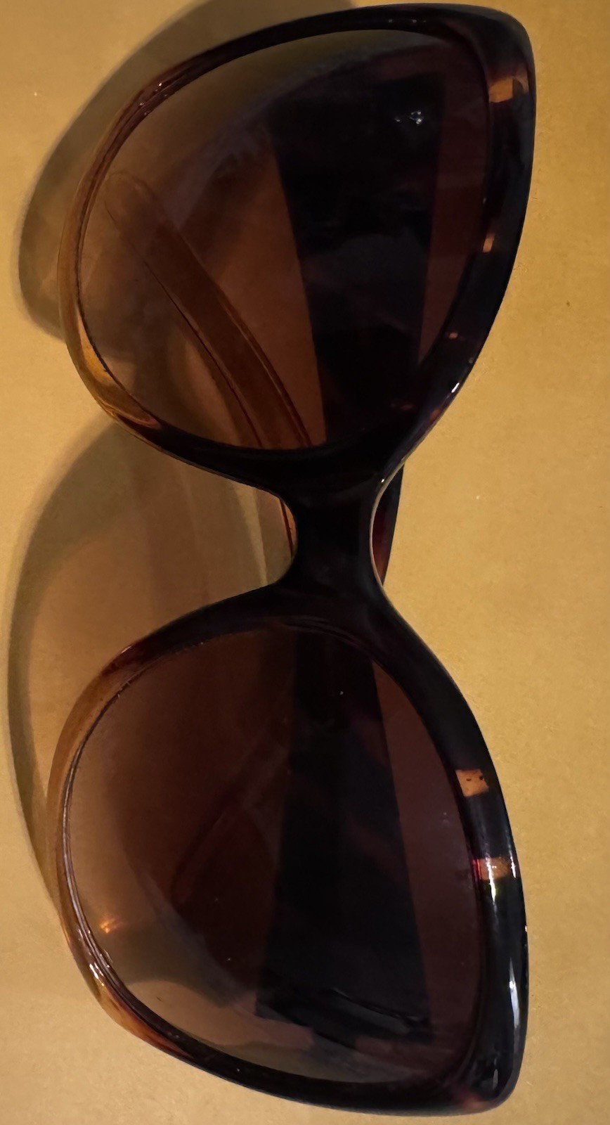 Queen Cat Eye Brown Tortoise Shell Gradient Large… - image 1