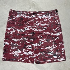 Rothco BDU Cargo Shorts Men’s SZ XL Red Digital Camo Adjustable Waist MILITARY