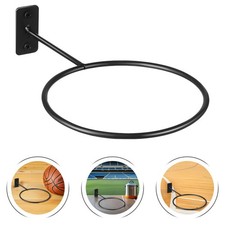 6 Pcs Thickened Metal Rack Basketball Wall Holder Athletic Rooms Decor