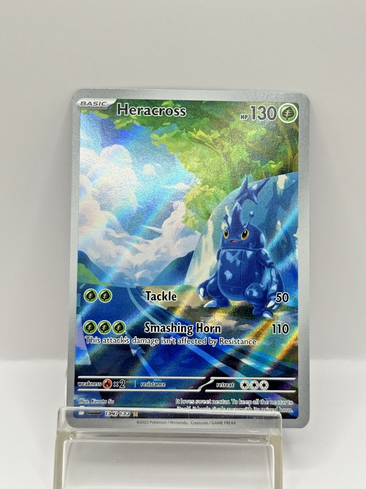 Heracross 194/193 Sv02: Paldea Evolved Holo