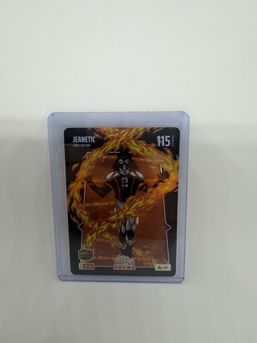 Jeanetic Ashton Jeanty 2026 Bo Jackson Battle Arena Fire Battlefoil BF-145