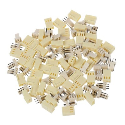 50Stueck KF2510-3P 2,54 mm PCB Header-3Pin Anschluss Crimp Terminal Housing T4I9