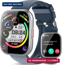 Smart Watch for Men Women Bluetooth Call, 1.85" HD Touch Screen Fitness Watch
