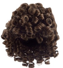 New Tallina  s Doll Wig Brown Curl DF4 7  