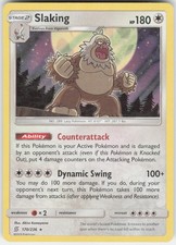 Slaking SM11 170/236 Holo Rare Pokemon TCG LP