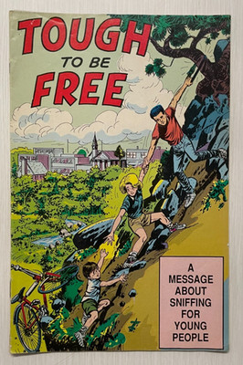Tough to be Free Comic Book 1987 Rare