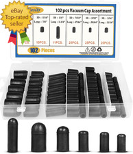 Rubber Vacuum Caps Plug Kit 102 PCS Assorted Vacuum Plugs Hose End Caps