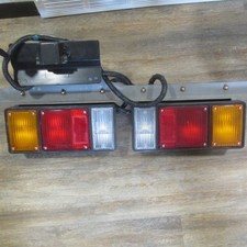 Koito Tail Light Panel Brake Back Up License Plate Light Bracket Harness Plug