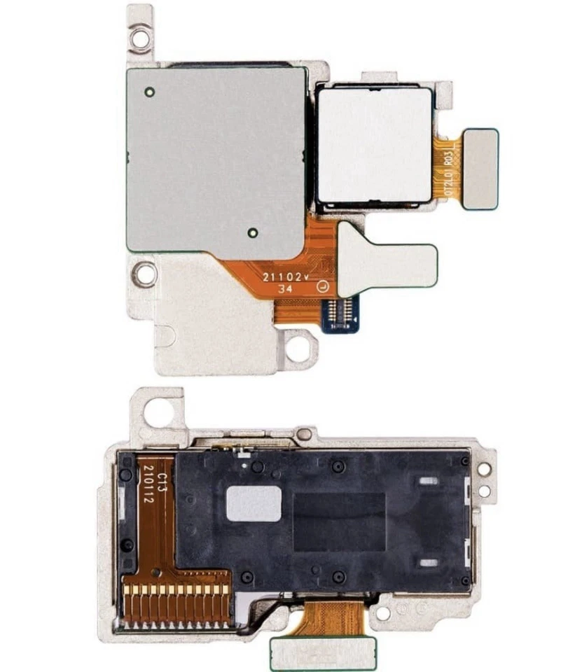 Módulo de lente de cámara trasera OEM para Samsung Galaxy S21 Ultra 5G - Pieza de repuesto Foto 2 de 2