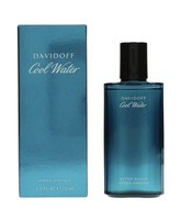 DAVIDOFF COOL WATER  75ML AFTERSHAVE BRAND NEW & SEALED - SMALL BOX DENT