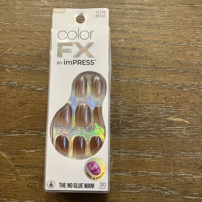 IMPRESS - COLOR FX - NO GLUE MANI - BLISSFUL RADIANCE NAILS