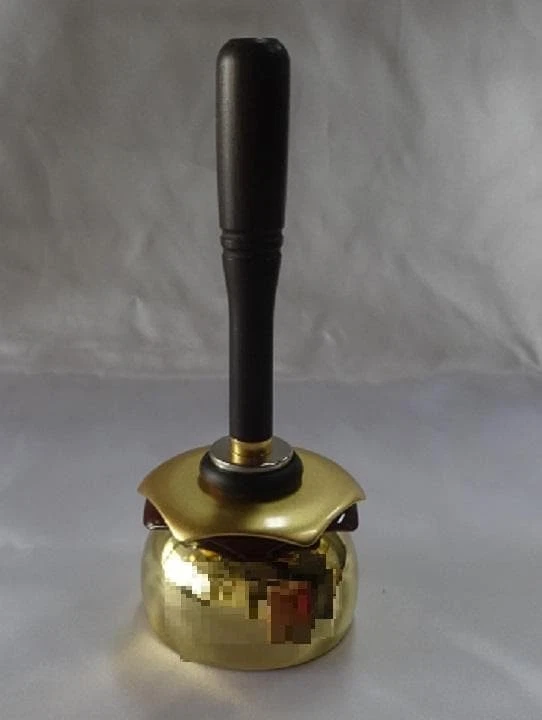 Portable Inkin Buddhist Hand Bell Used