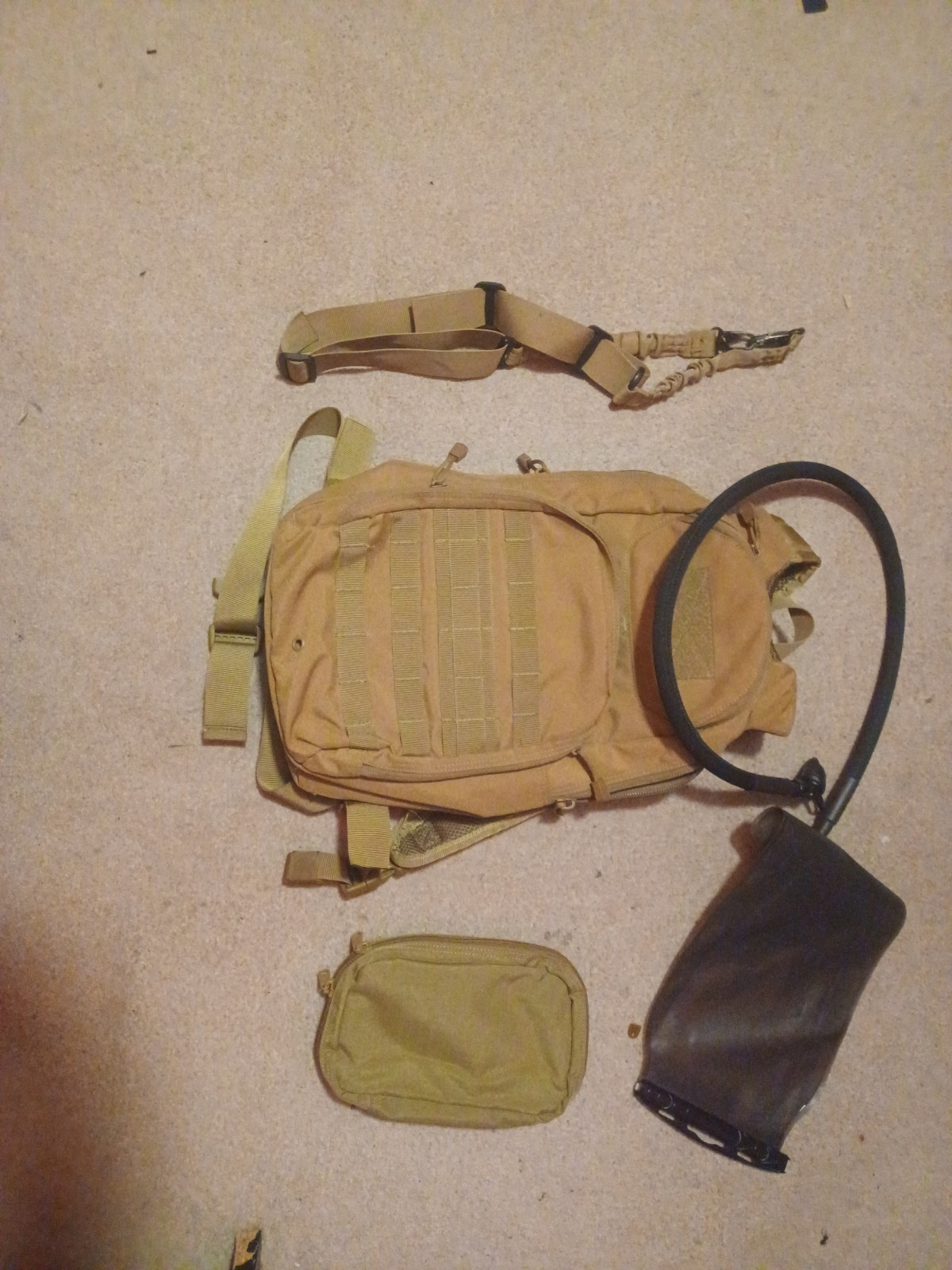 Airsoft Backpack With Accessories