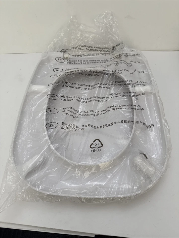 NUEVO Asiento de inodoro delantero cerrado suave alargado código D Duravit 00673900 #125 Foto 4 de 4