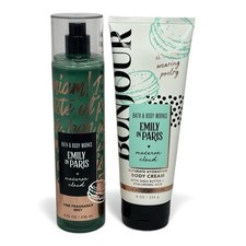 Bath  Body Works MACARON CLOUD Emily in Paris Body Cream  Fine Fragrance Mist