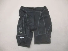 Louis Garneau Size M Womens BLK Inner Pad Stretch Compression Cycling Shorts 443