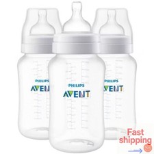 Philips Avent Anti-Colic Baby Bottle - Clear - 11oz/3pk