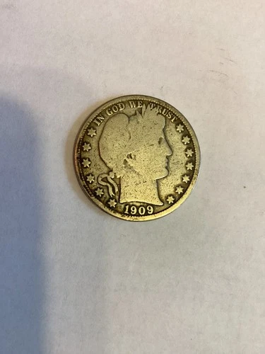 1909 Barber Half Dollar