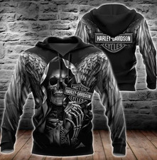 Personalized Harley Racing Davidson 3D Hoodie , Unisex Adults S-5XL