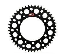 Renthal 112U-520-51GEBK Rear Chainwheel for Kawasaki KX Models