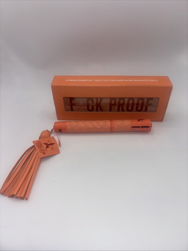 Jeffree Star Cosmetics F* PROOF Tubing Mascara Blood Orange Makeup NEW IN BOX