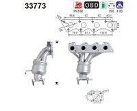 AS Katalysator 33773 FüR VW Polo 6N2 Lupo 1 6X1 6E1 3 Classic 6V2 Variant 6V5 2
