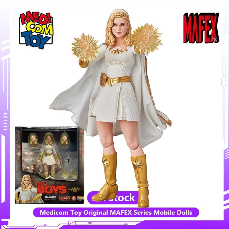 【美品】MAFEX マフェックス スターライト THE BOYS MAFEX The Boys Homelander & Starlight Action Figure Set Original