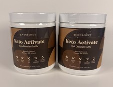 2 Konscious Keto Activate Dark Chocolate Truffle BHB Ketones 9.88 oz. Exp 10/26